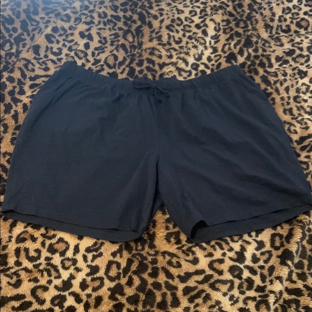 NWOT Ulla Popken Black Women's Shorts